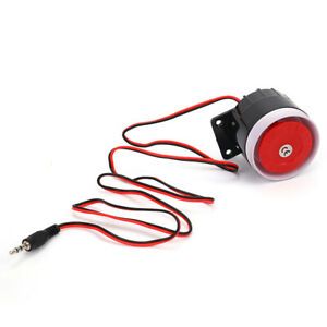 120dB 6-12VDC wired indoor mini siren Horn loudly siren for gsm alarm systemnd