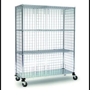 TECHNIBILT SHELVING SYSTEMS ME-SD856CH-5 ME-SD Unit,w/Casters,5-Shelf,18x48x69