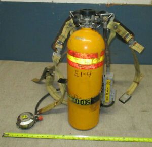 SCOTT AIR PAK AIR  2216 psi Tank &amp; Valve, Harness, Regulator