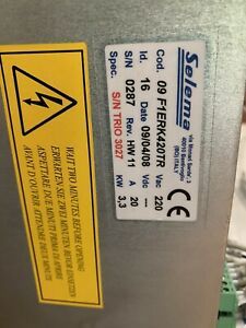 SELEMA 09 F1ERK420TR 4 axis module