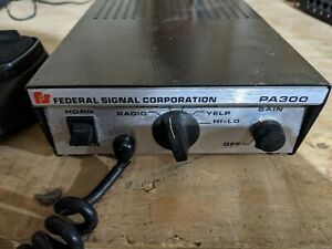 Federal Signal PA300 Siren Amplifier