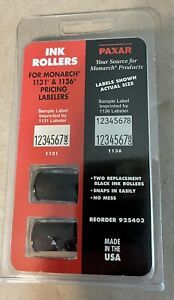 Monarch Paxar 1130, 1131, 1135, 1136 Ink Rollers /2