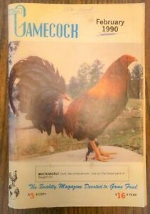 Vintage Gamefowl Collectable Gallos Gamecock