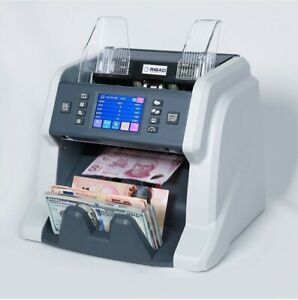 Ribao BC-55 Mixed Denomination Bill Counter 2 CIS UV MG IR Counterfeit Detection