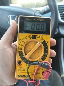 TENMA 72-5095 Digital Multimeter Handheld Voltage Measuring Device Auto/Manual