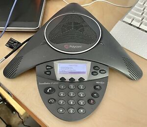 Polycom SoundStation iP 6000 Conference Phone With PoE Cord