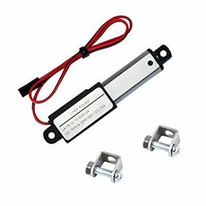 Electric Micro Linear Actuator 12V - 12quot Stroke 64N144lb Speed 06inchs Mini W