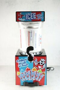 GENUINE ISCREAM ICEE SLUSHIE MAKING MACHINE COUNTER TOP TABLE PARTY HOME USE