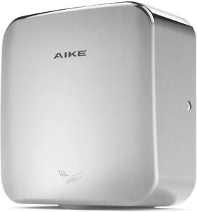 AIKE AK2800C Heavy Duty Automatic Commercial Hand Dryer 110V 1400W, Brushed Stai