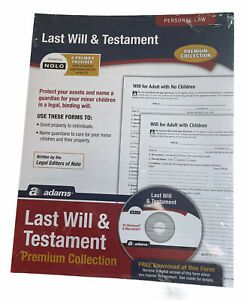 Last Will And Testament Premium Collection