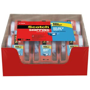 SCOTCH SCOTCH SHIPPING TAPE 2X800 6 ROLLS