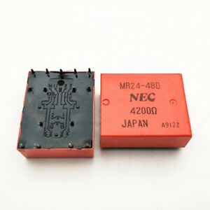 5Pcs NEC MR24-48D 48VDC Relay 15Pins