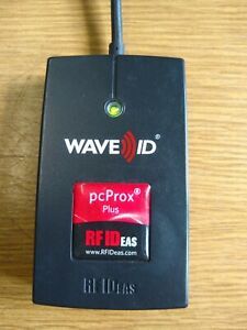 Wave ID RF IDeas pcProx Plus RDR-80581AKU Reader USB - Powers On but NOT Tested