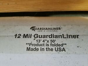 12 Mil - GuardianLiner 13&#039;4&#034; X 50&#039; - Crawlspace Encapsulation - Vapor Barrier