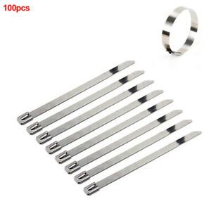Locking Heat Resistant Exhaust Heat Stainless Steel Uviofast Cable Tie