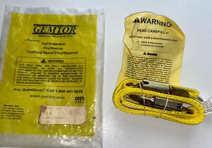 Gemtor Web Lanyard w locking snaphook fall protection  261L6 safety 6ft New