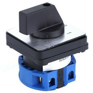 C02 Universal Changeover Switch 690V 25A 2 Position Selector Cam  Latching