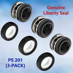(3-PACK) - PS-201 Pool Spa &amp; Pump Motor Shaft Seal 3/4&#034;  By Liberty Seals