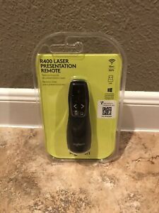 Logitech R400 Laser Presentation Remote with USB Connection New Sealed