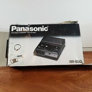Panasonic VSC RR-830 Standard Desktop Cassette Transcriber Recorder Tested