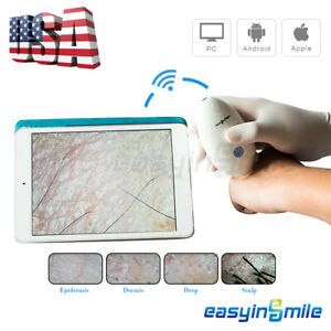 EASYINSMILE WI-FI Wireless Skin Care Analyzer Skin Detector Inspection Camera CE