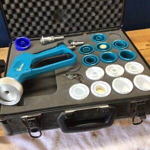 Ultra-Clean Pneumatic Hydraulic Hose Flush Launcher