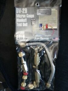 DV-29 Micron Gauge Blankoff Test Unit