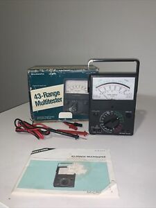 Multitester Micronta 43-Range Volts/Amps Range Doubler No. 22-214 TESTED