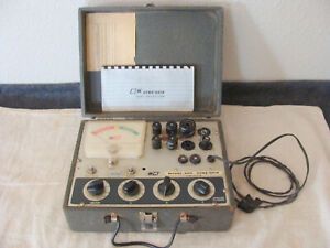 Vintage B&amp;K Dyna-Quik Model 600 Vacuum Tube Tester w/ Booklet