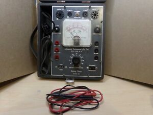 Vintage Radio Tube Tester Accurate Instrument Company Model 161