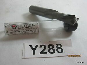 2 Flute Xtreme Perf Compression Bit, 1/2 Dia, 1&#034; Cut Length, 1/2 Shank, Vortex 3