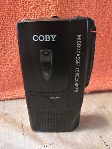  ** Coby CXR123 Voice Activated Micro Cassette Recorder ** FAST SHIPPING 