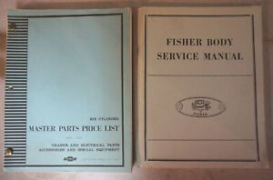 Vintage pair of Chevrolet Service Manuals