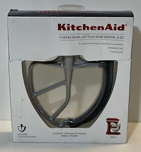 New KitchenAid Flex Edge Beater for 6 Quart F Series Glass Bowl Lift Models