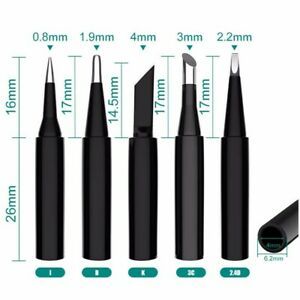 Soldering Iron Tips 900M-T-2.4D 900M-T-3C 900M-T-B 900M-T-K High Quality