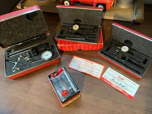LOT Starrett No. 196 indicator set Clamp 711 Last Word MUST SEE