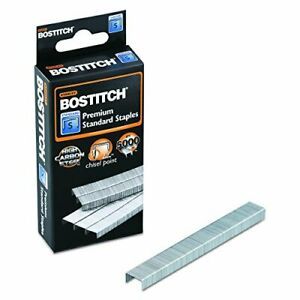 Bostitch SBS1914CP Standard Staples, 1/4&#034; Leg Length (Box of 5000)