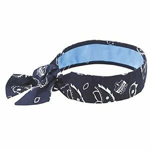 Ergodyne - 12564 Navy Western Chill-Its 6700CT CottonPVA Evaporative Cooling ...