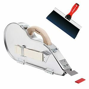 Goldblatt Banjo-Wet Tape Set Drywall Taping Tools with 10&#034; Blue Steel Taping ,