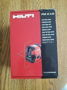 Hilti laser level PM 2-LG Line laser Laser line projector Green Beam.