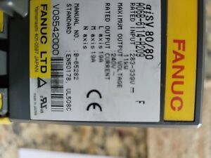 A06B-6114-H209 aiSV 80/80 series F