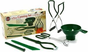 Canning Essentials Boxed Set 6 Piece Set Essential Tools for Canning Dehydrating