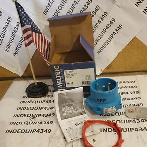 MELTRIC CORPORATION 63-68043-974 DSN60 INLET/PLUG 60A 3P+G+4aux 480VAC *16G4*