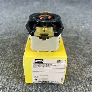 Hubbell HBL2410 Twist-Lock Receptacle 20 Amp 125/250V 3 Pole 4 Wire