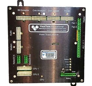Ventek International Model 600 Automated Fee Machine Power Supply 02-309