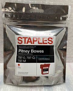 Staples Pitney Compatible Ink for Mailstation or Mailstation2 797-m, 797-0, 797Q