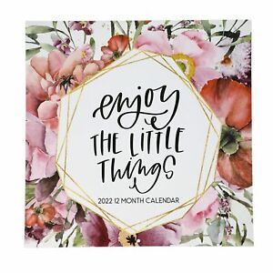 2022 Enjoy the Little Things 12 Month Calendar