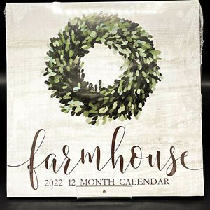 2022 Farmhouse 12 Month Calendar 1111&#034;