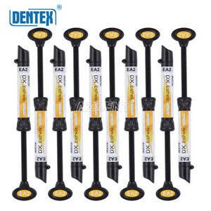 10X DENTEX Dental Composite Syringe Enamel Light Curing Resin Anterior EA2