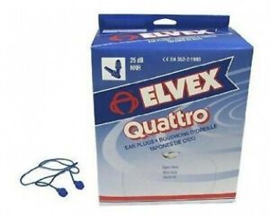 Elvex Quattro Corded Earplug. Free Delivery